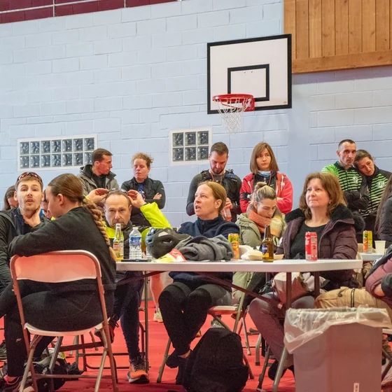 On se retrouve autour d'un verre après la course