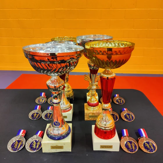 Coupes et médailles du Run & Bike Saint-Crépin