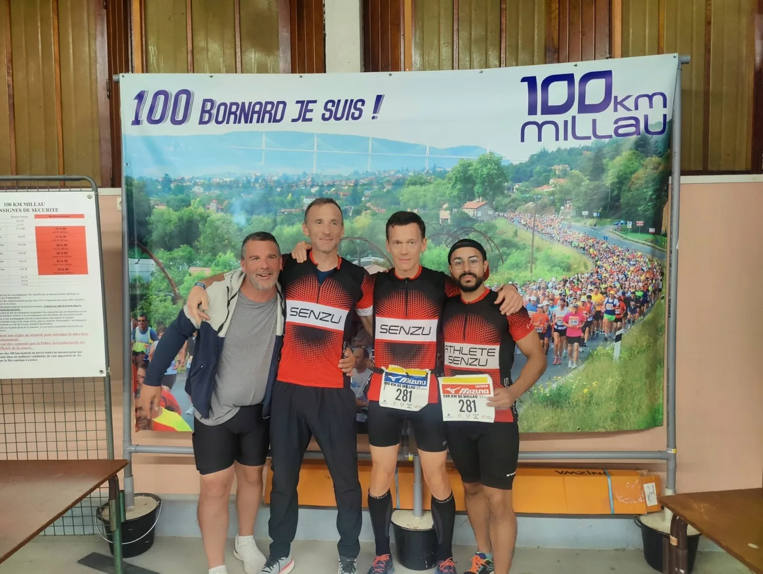 100 km de Millau