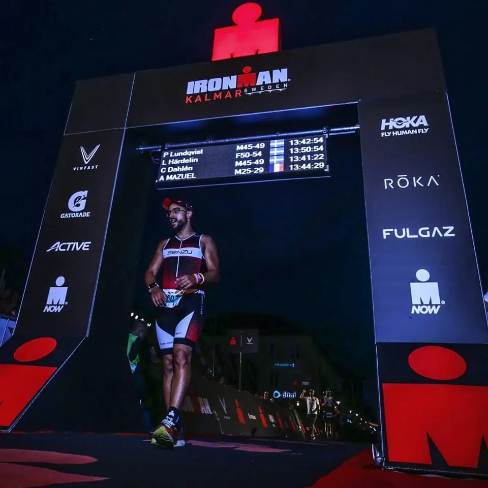 Ironman Kalmar, l'arrivée